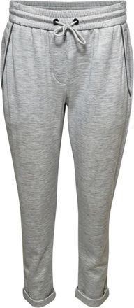 Brunello Cucinelli Pantaloni sportivi con dettaglio Monili - Grigio