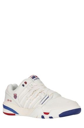 K-Swiss SI-18 International Sneaker in Brilliant White/classic Blue/r at Nordstrom, Size 10.5