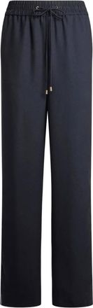 Etro Pantaloni a gamba ampia con coulisse - Blu