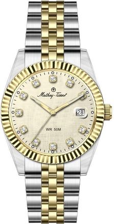 Mathey-Tissot Quartz Champagne Dial Ladies Watch H250955D-B