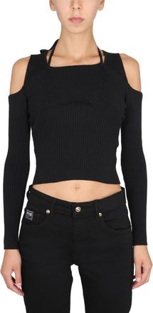 Versace Jeans Couture Shirt With Bare Shoulders