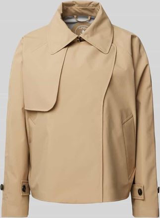 Save The Duck Softshell-Jacke mit Leistentaschen Modell GRETA in Beige, Gr&ouml;&szlig;e M