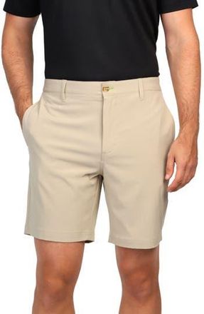 Tailorbyrd Solid Performance Shorts in Khaki at Nordstrom Rack, Size 38
