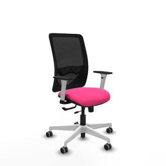 Piqueras y Crespo Silla De Oficina Piqueras Y Crespo Zulema Blanco Soporte Lumbar