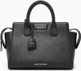 A|X Armani Exchange Borsa Shopper - - Bags - Donna - Nero - ONE SIZE