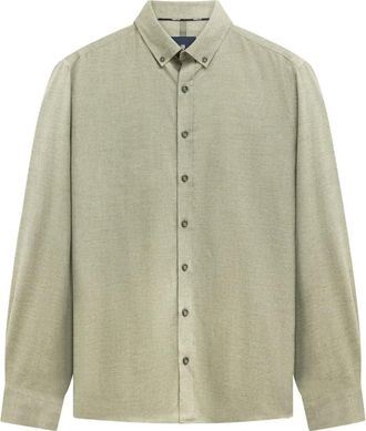 State of Art Overhemden, Heren, Groen, 3Xl, Katoen, Casual Shirt
