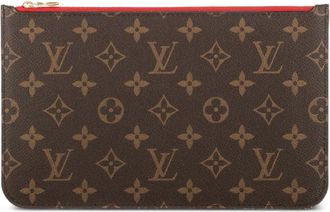 Louis Vuitton Pouch con monogramma - Marrone