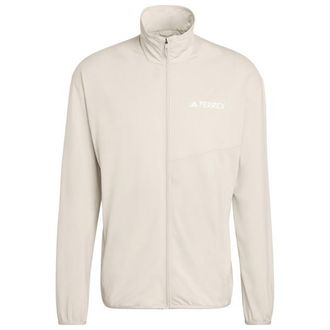 ADIDAS TERREX Terrex Multi Climawarm FZ Tech Fleece Jacket Fleecepullover f&uuml;r Herren | beige/wei&szlig;