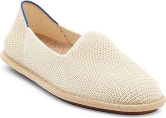 Rothy's The Cruiser Loafer in White Raffia-Knit at Nordstrom, Size 11.5