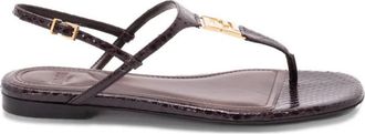 Fendi Ffold Ayers Flip-Flops Shoes