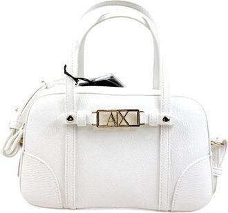 A|X Armani Exchange Polly Bauletto S - Dames - Handtassen - Wit - ONE Size - Tassen