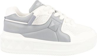 Valentino One Stud XL Leather Low-Top Sneakers