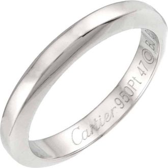 Cartier Platinum 950 Band Ring (Pre-Owned)