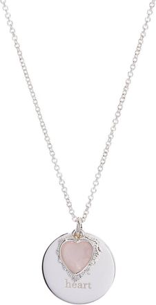 Alex and Ani Wild At Heart Duo Charm Pendant Necklace in Silver at Nordstrom