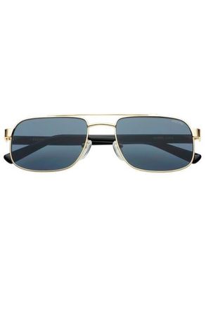 Freyrs Eyewear Vesper Aviator Sunglasses in Gold /Gray at Nordstrom, Size +0.00