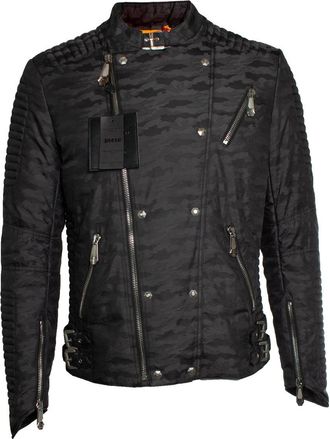Philipp Plein Philipp Plein, quilted biker jacket
