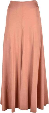 Erika Cavallini Semi Couture Rok - Dames - Maxi Rokken - Bruin - L - Rokken