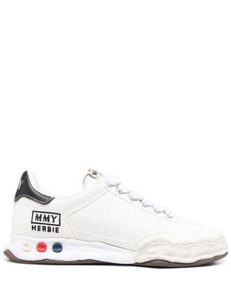 Miharayasuhiro Sneakers con stampa - Bianco