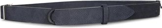 Orciani Soft Nubuck Riem - Heren - Riemen - Blauw - ONE Size - Accessoires