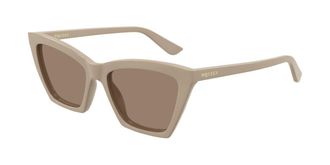 Alexander McQueen AM0536S 003 Womens Sunglasses Brown Size 54