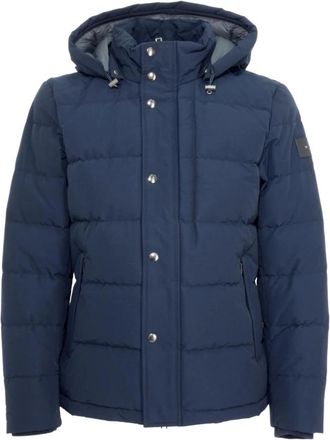 Woolrich Sierra Jacket - Heren - Gewatteerde jassen - Blauw - XL - Katoen - Jassen