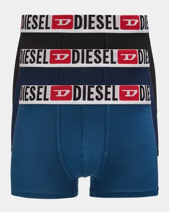 Diesel Men & apos;s Damien Multicolor DCore 3-Pack Boxer Briefs
