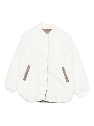 Sherpa reversible jacket - Bianco