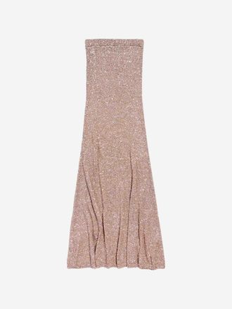 Balenciaga Sequin Midi Skirt