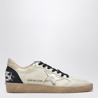 Golden Goose Sneaker Ball Star avorio/platino/nera