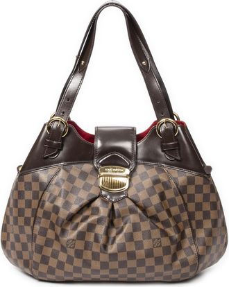 Louis Vuitton Pre-owned Womens Sistina GM Shoulder Bag - Brown - One Size