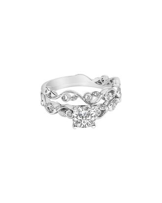 House of Brilliance Haus Of Brilliance 14K 1.00 Ct. Tw. Lab-Grown Diamond Engagement Set Ring