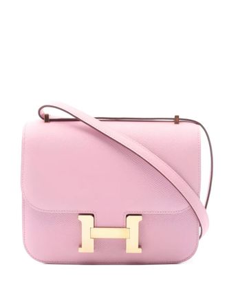 Herm&egrave;s Borsa a spalla Constance III mini 2021 - Rosa