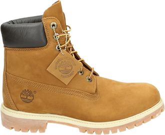 Timberland Casual Mid Herenschoenen Cognac - Heren - Veterlaarzen - Bruin - 46 EU - Leer - Schoenen