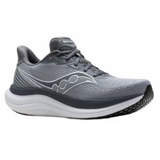 Saucony Mens Triumph 23 Shoe In Flint/carbon