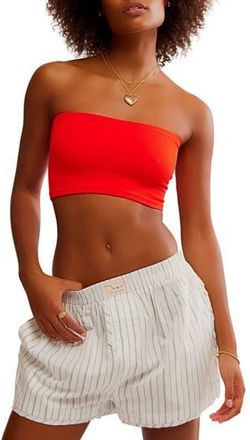 Free People Amelia Bandeau Bra in Fiery Red at Nordstrom Rack, Size Large/x-Large