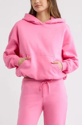 BP. Bubble Hoodie in Pink Aurora at Nordstrom, Size Xx-Small