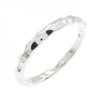 Louis Vuitton White Gold (18K) Band Ring (Pre-Owned)