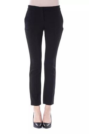 Byblos Womens Straight Leg Trousers - Black