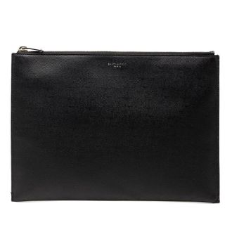 Saint Laurent Pre-owned Saint Laurent Grain De Poudre Zip Clutch Unisex X13FNX3NQUBFD14P