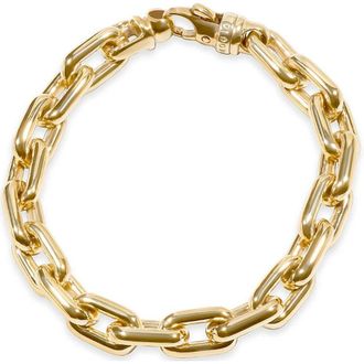 Pompeii3 Mens Link 14k Gold (88gram) or Platinum (144gram) 10mm Bracelet 9.25
