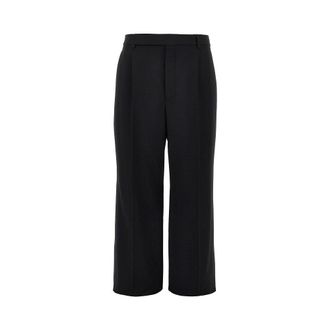 Saint Laurent Wool grain de poudre pants Man 48