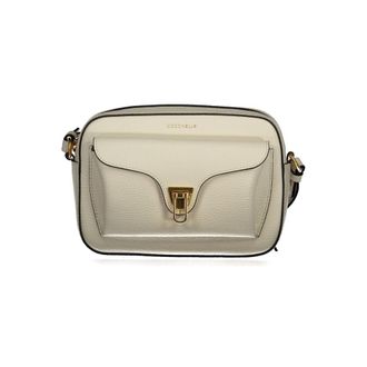 Coccinelle White Leather Womens Womens Bag
