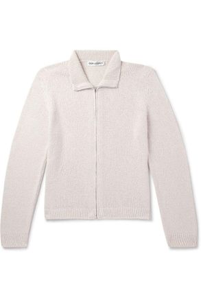 Our Legacy Float Silk Zip-Up Cardigan