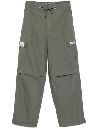 Izzue cotton cargo trousers - Green