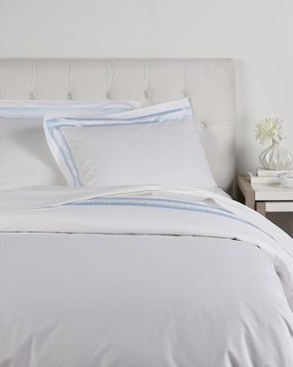 Maurizio Italy Jaws Embroidered Duvet Set