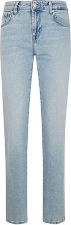 7 For All Mankind Calie Straight Frozen Jeans