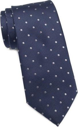 Tom Baine Polka Dot Tie in Blue at Nordstrom Rack