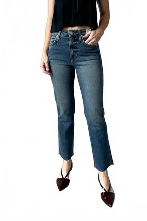 Amo Chloe High Rise Crop Jeans In Kismet