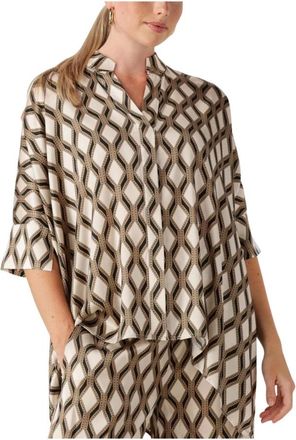 Kudibal Copenhagen Overhemden, Dames, Veelkleurig, XL, Wol, Veelzijdige Mandy Blouse voor Dames