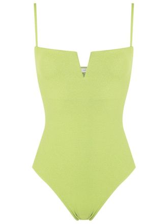 Lenny Niemeyer Badpak met vierkante hals - Groen